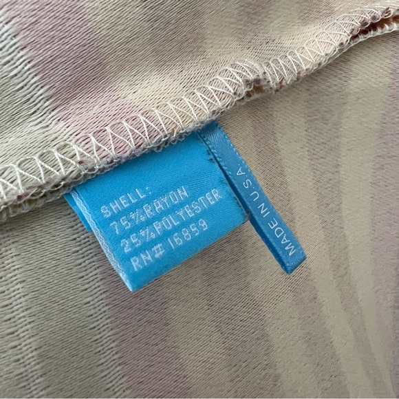 2/25 J McLaughlin Striped Dress Pockets Shift Workwear office - Picture 4 of 4